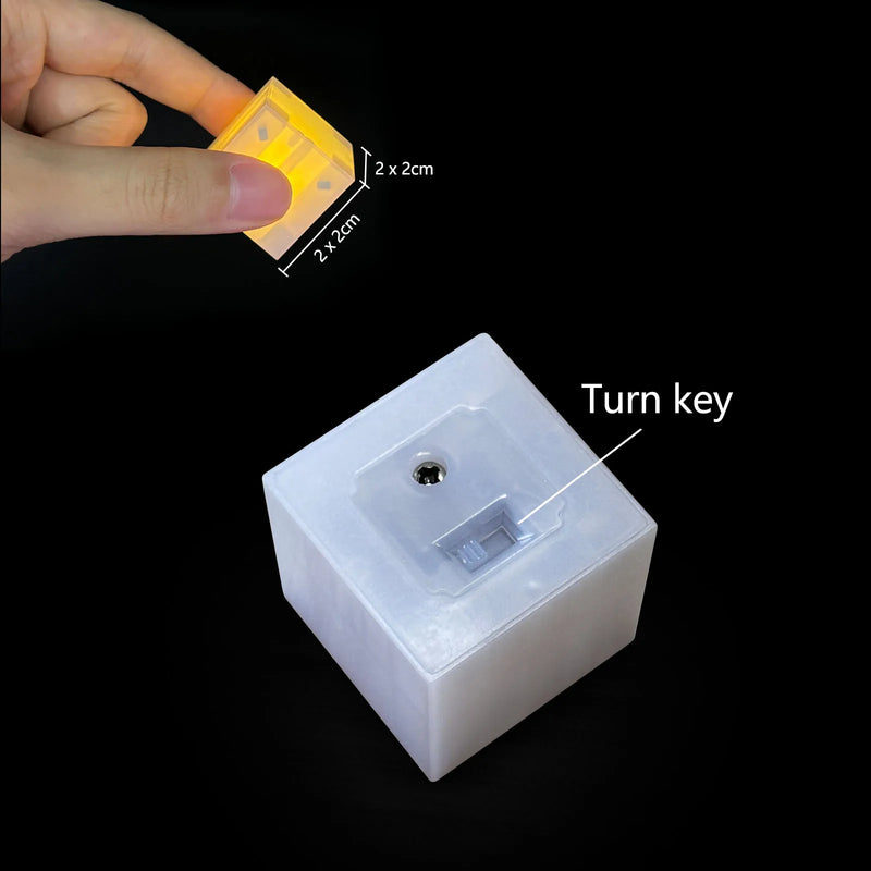 Magnetic LED Building Blocks with Night Light Effect