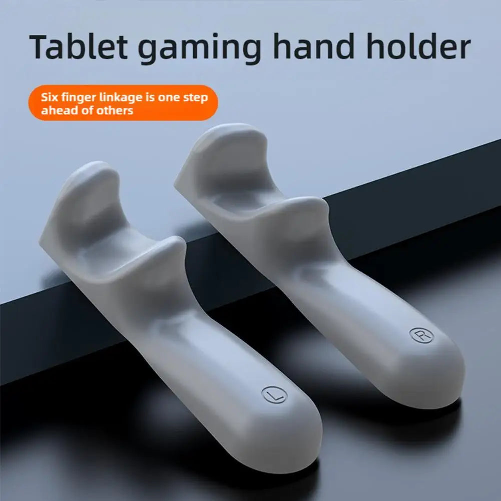 Silicone Gaming Grip for Tablets with Six-Finger Control