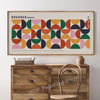Bauhaus Abstract Geometric Canvas Wall Art