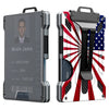 Slim Aluminum RFID Blocking Wallet with ID Window and Money Clip
