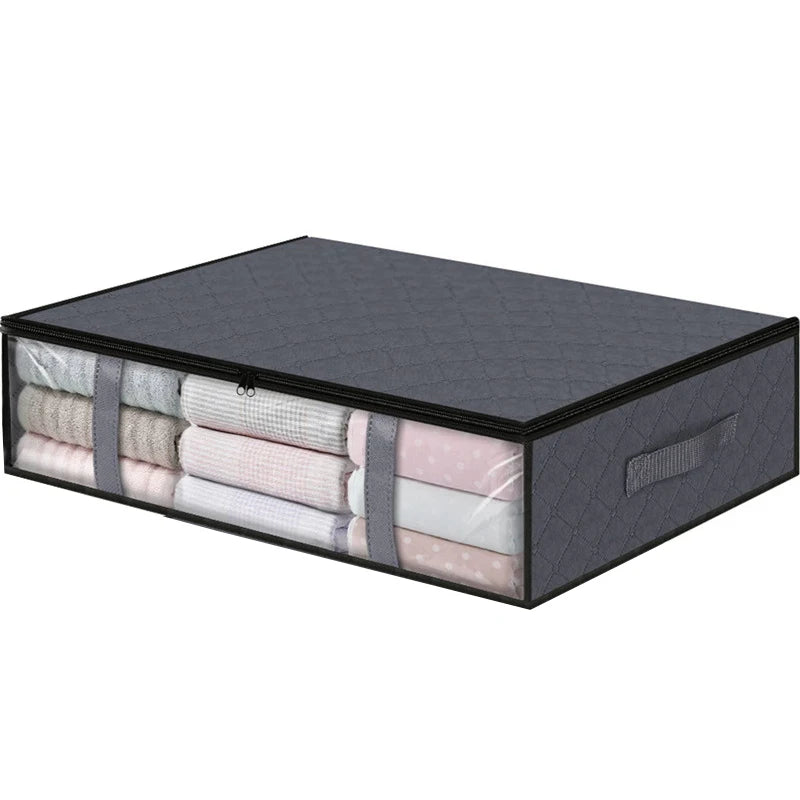 Under Bed Storage Containers with Clear Window (3-Pack)