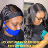 4-Pack Elastic Lace Melting Headbands
