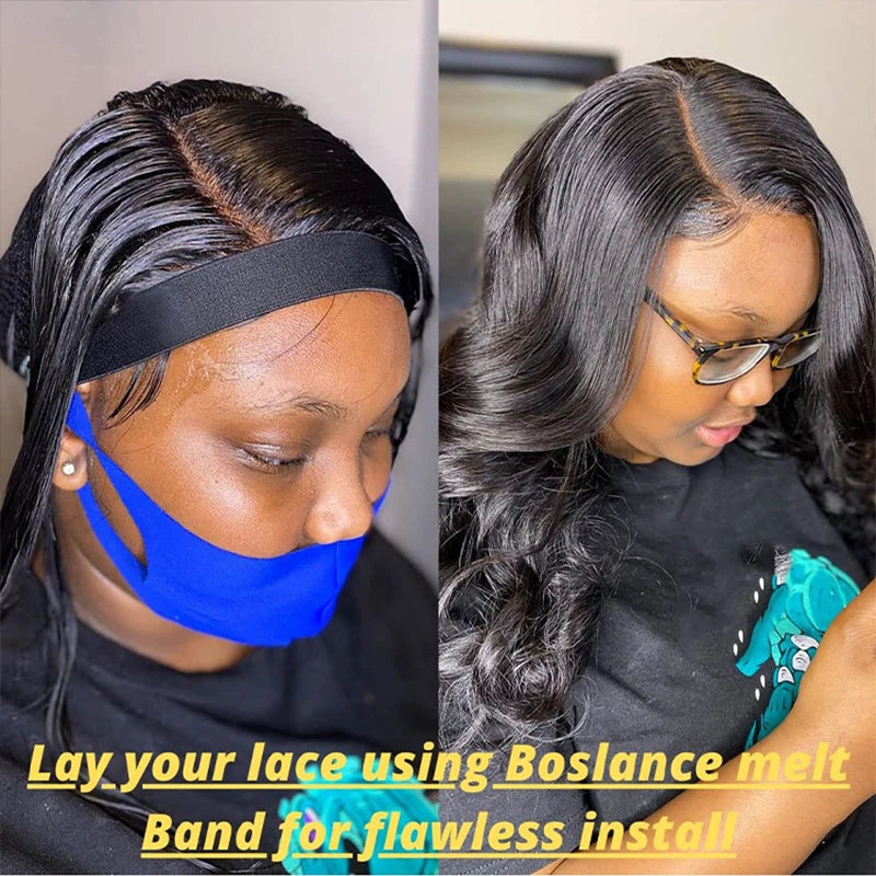 4-Pack Elastic Lace Melting Headbands