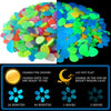 Glow-in-the-Dark Resin Pebbles for Garden & Home Decor