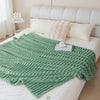 Ultra-Soft Striped Flannel Throw Blanket