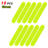 High-Visibility Reflective Safety Stickers (Multi-Color)