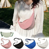 Nylon Crescent Crossbody Bag for Women