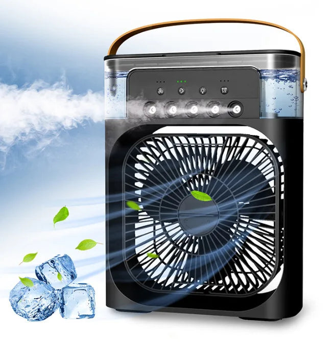 Portables wiederaufladbare Mini-Ventilator & Luftbefeuchter