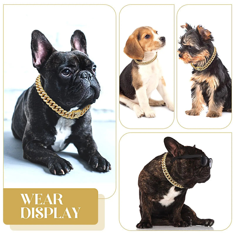 Diamond Cuban Link Dog Collar