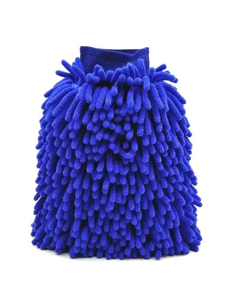 Premium Microfiber Chenille Car Wash Mitt – Scratch-Free & Ultra Absorbent