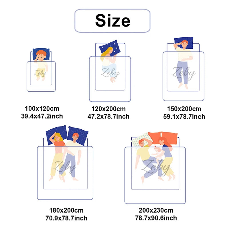 Bamboo Fiber Cooling Blanket for Summer