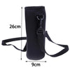Manchon isotherme pour grandes bouteilles d'eau - Noir (9 x 26 cm)