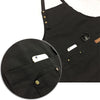 Stain-Resistant Kitchen Apron with Front Pocket