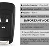 Flip-Style Replacement Key Shell for Select Chevrolet Models