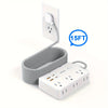 Regleta de Protección contra Sobretensiones con 6 Enchufes y Puertos USB