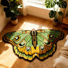 Butterfly-Shaped Plush Rug with Non-Slip Backing