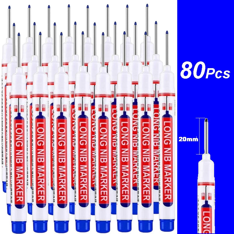 Waterproof Deep Hole Paint Markers for Metal & Woodworking