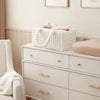 Flannel Diaper Caddy Organizer with Gift Packaging