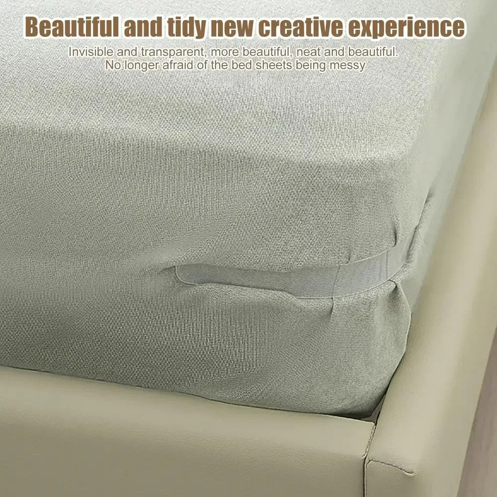 Heavy-Duty Bed Sheet Corner Clips (4 Pack)