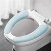 Plush Non-Slip Toilet Seat Cover Set – Washable & Eco-Friendly