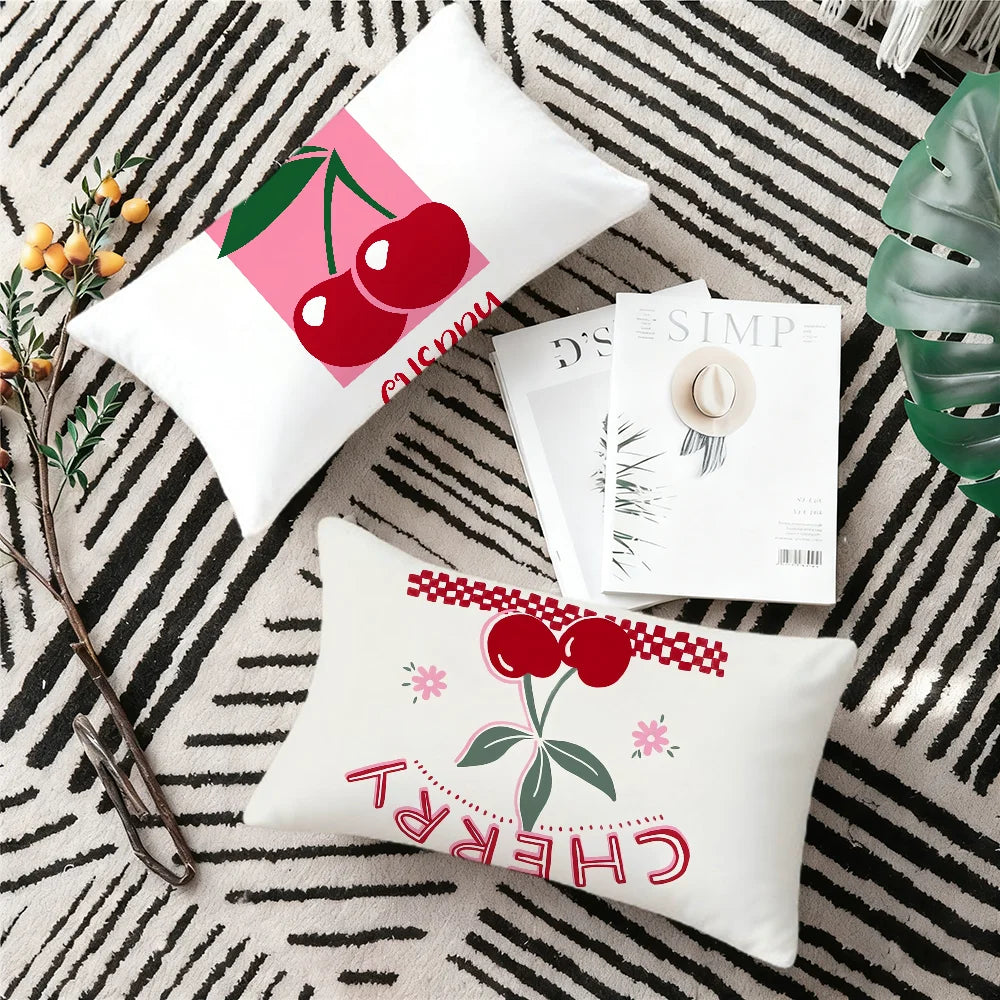 Chibi Cartoon Character Cushion Cover – Double-Sided Print