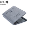 RFID-Blocking Passport Holder in Premium PU Leather