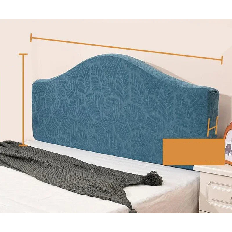 Velvet Stretch Headboard Cover (Anti-Slip, Dust-Proof)