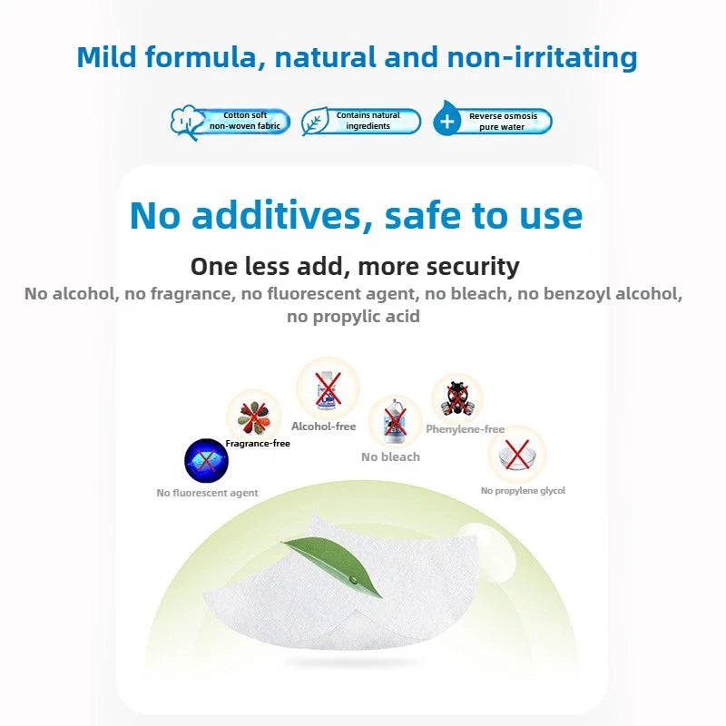 Mini Disposable Hand & Mouth Wipes - Portable Travel Pack