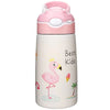 Botella de Agua de Acero Inoxidable Aislada para Niños con Pajita