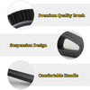 6-Piece Car Detailing Brush Set for Wheels, Dashboards & Vents