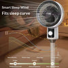 Oscillating Air Circulator Fan with Remote Control