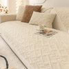 Plush Non-Slip Sofa Cover with Quilted Cotton