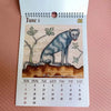 Medieval Cat Wall Calendar 2026
