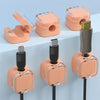 Magnetic Cable Management Clips for Desk & Wall