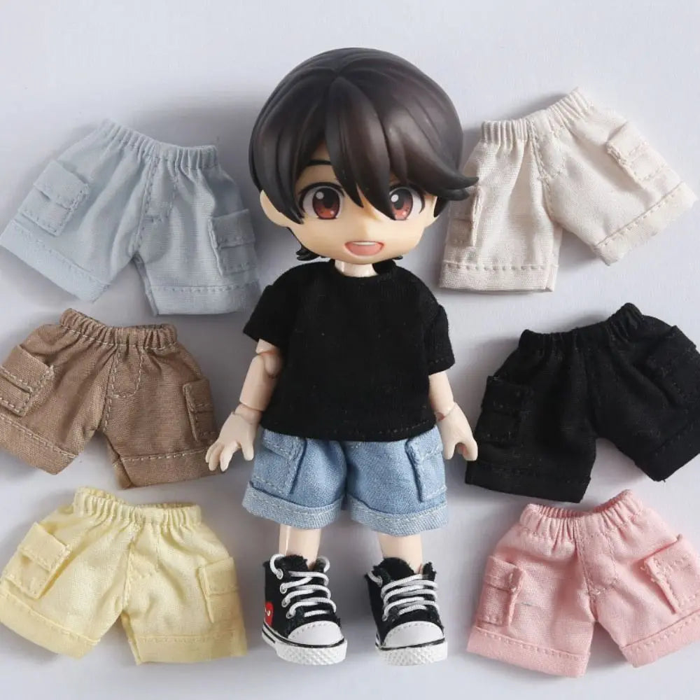 Mini Denim Shorts for 1/12 BJD Dolls