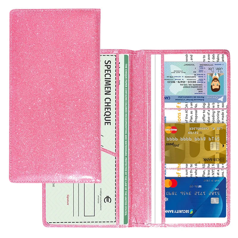 Leather Car Document Organizer with Card Holder