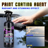 Spray de revêtement céramique pour peinture sur une surface de voiture.