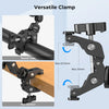 Adjustable Magic Arm with Crab Clamp and Phone Holder
