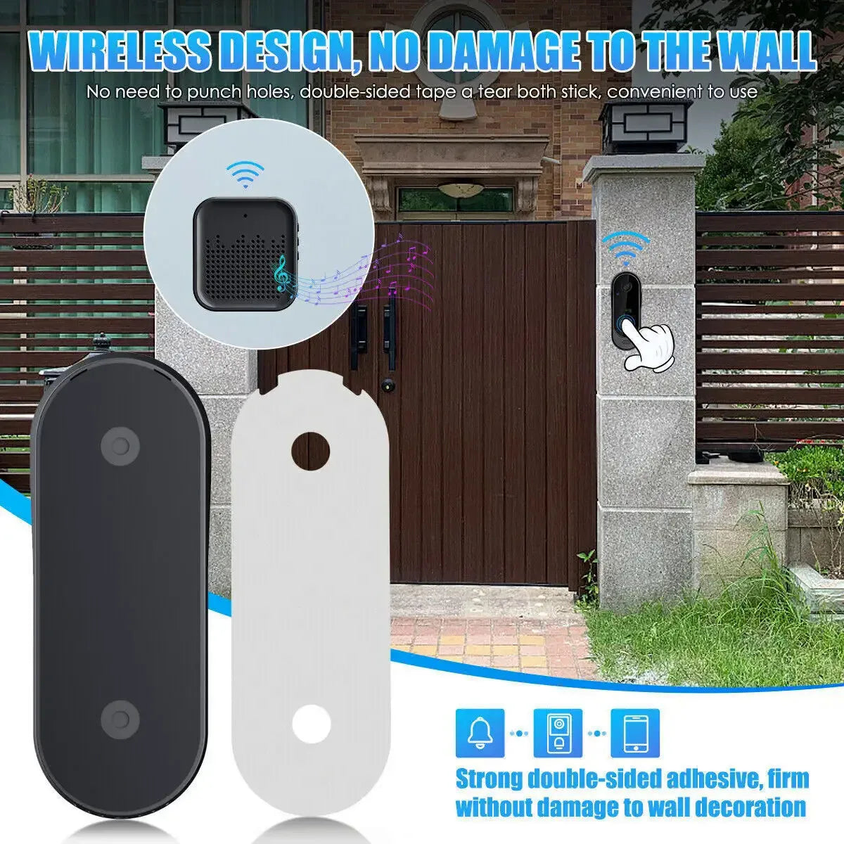 Smart Wireless Video Doorbell with HD Camera