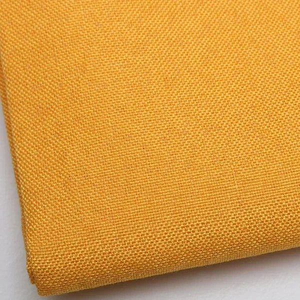 Premium Cotton-Linen Upholstery Fabric – Solid Colors, Durable & Versatile
