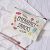 Compact Travel Toiletry Bag with Snack Pocket