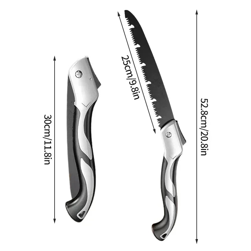 Folding Hand Saw for Gardening and Outdoor Use