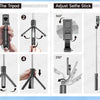 Portable Selfie Stick Tripod with Bluetooth Remote