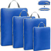 Travel Packing Cubes Set with Compression Zippers