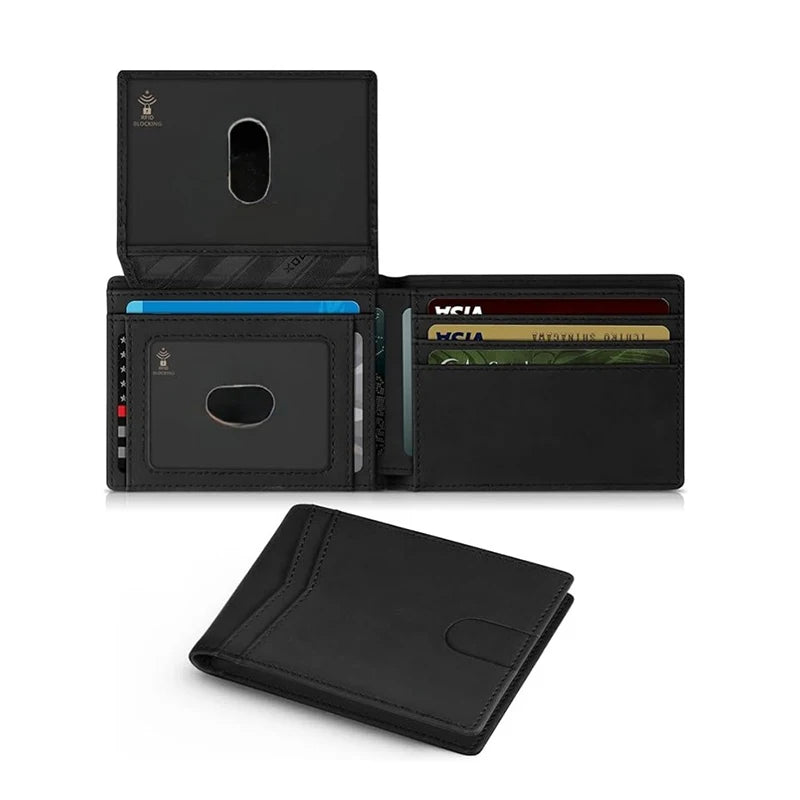 Slim RFID-Blocking Carbon Fiber Wallet