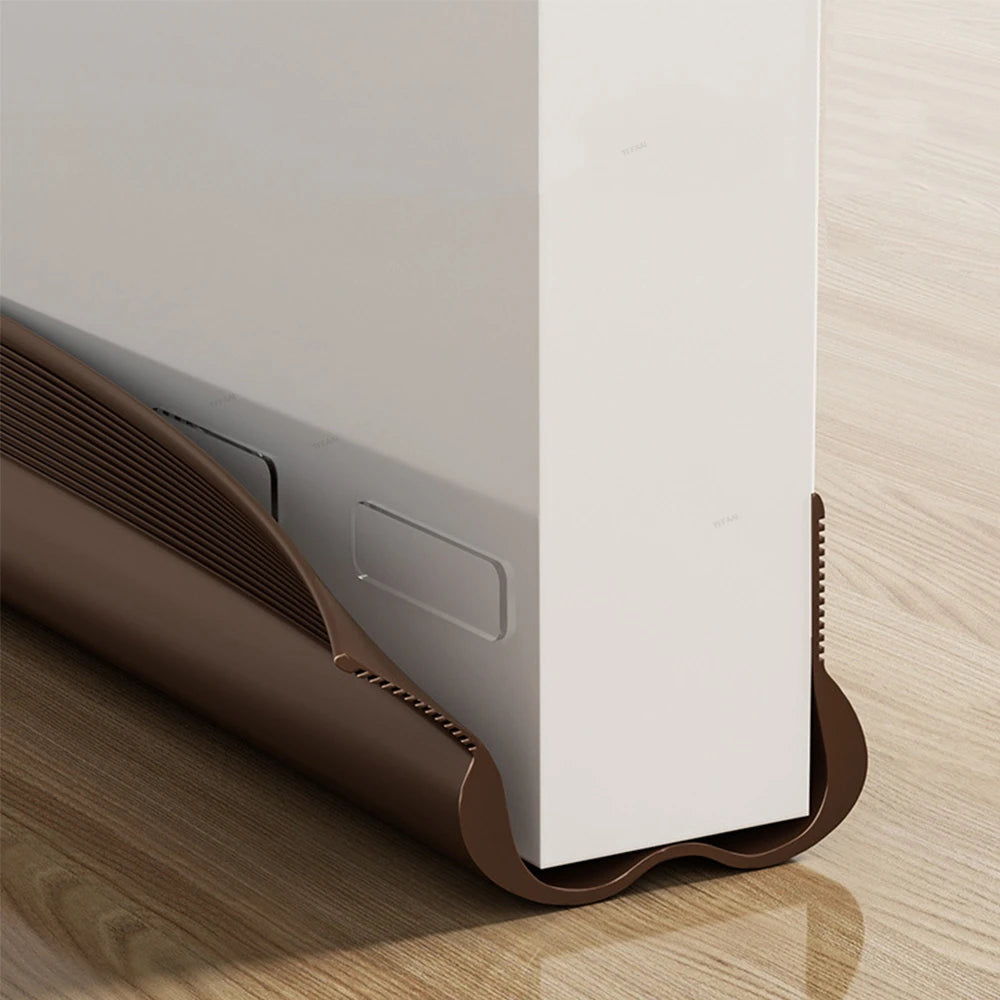 Flexible Door Draft Stopper with Soundproofing Seal
