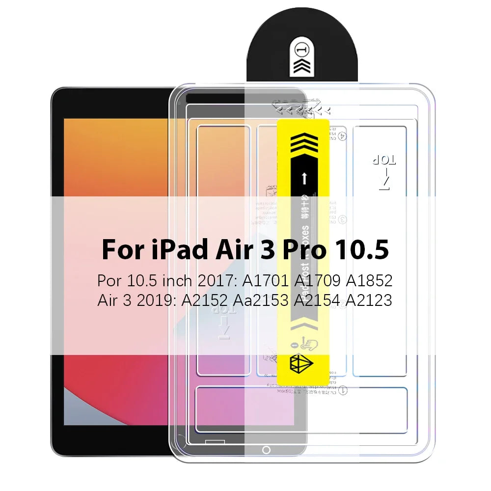 Premium Tempered Glass Screen Protector for iPad (Multiple Models)