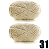 Thick Velvet Yarn for Knitting and Crochet