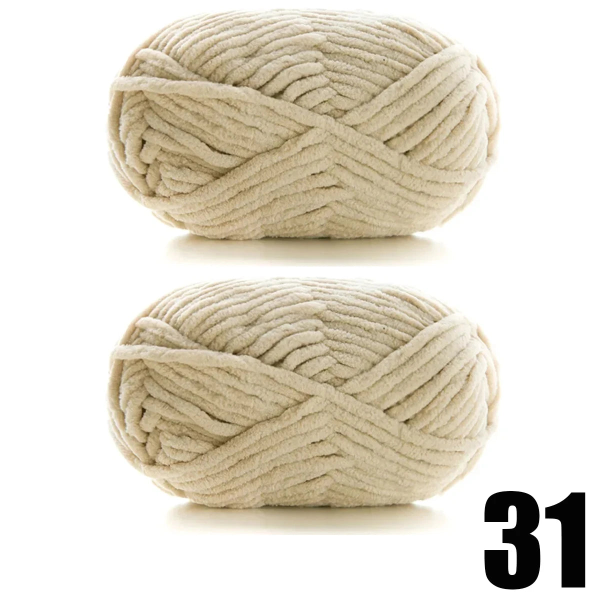 Thick Velvet Yarn for Knitting and Crochet