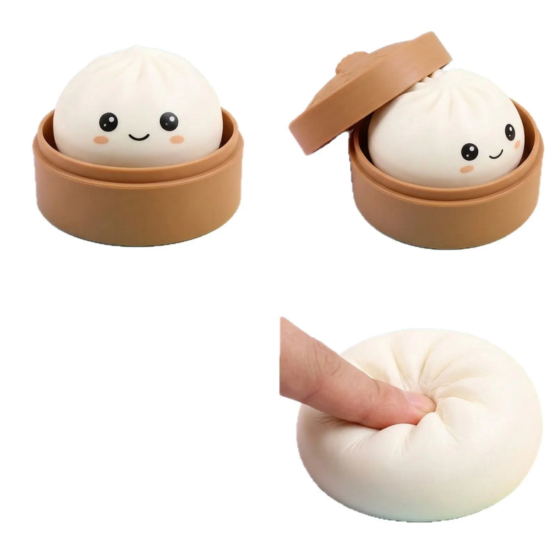 Glitter Dumpling Squishy Stress Toy
